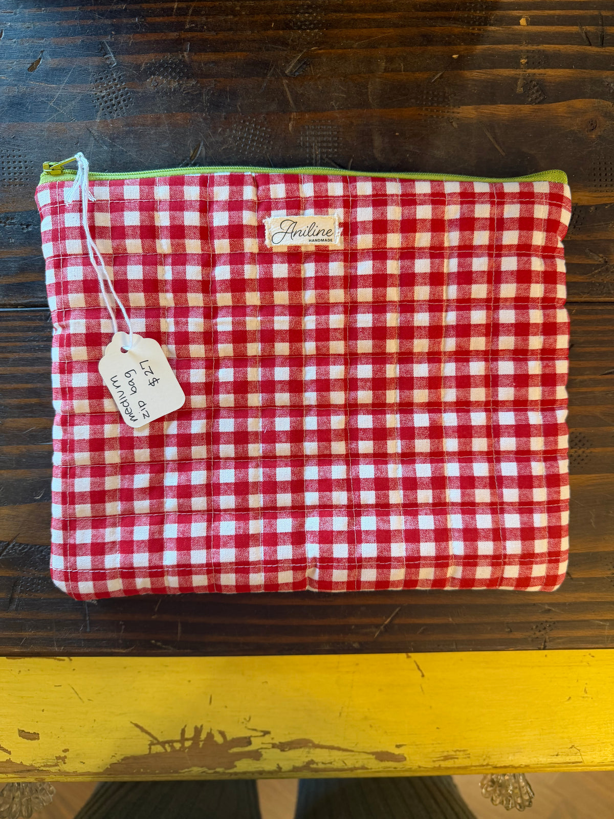 Aniline Assorted Hand-Made Medium Zip Bags