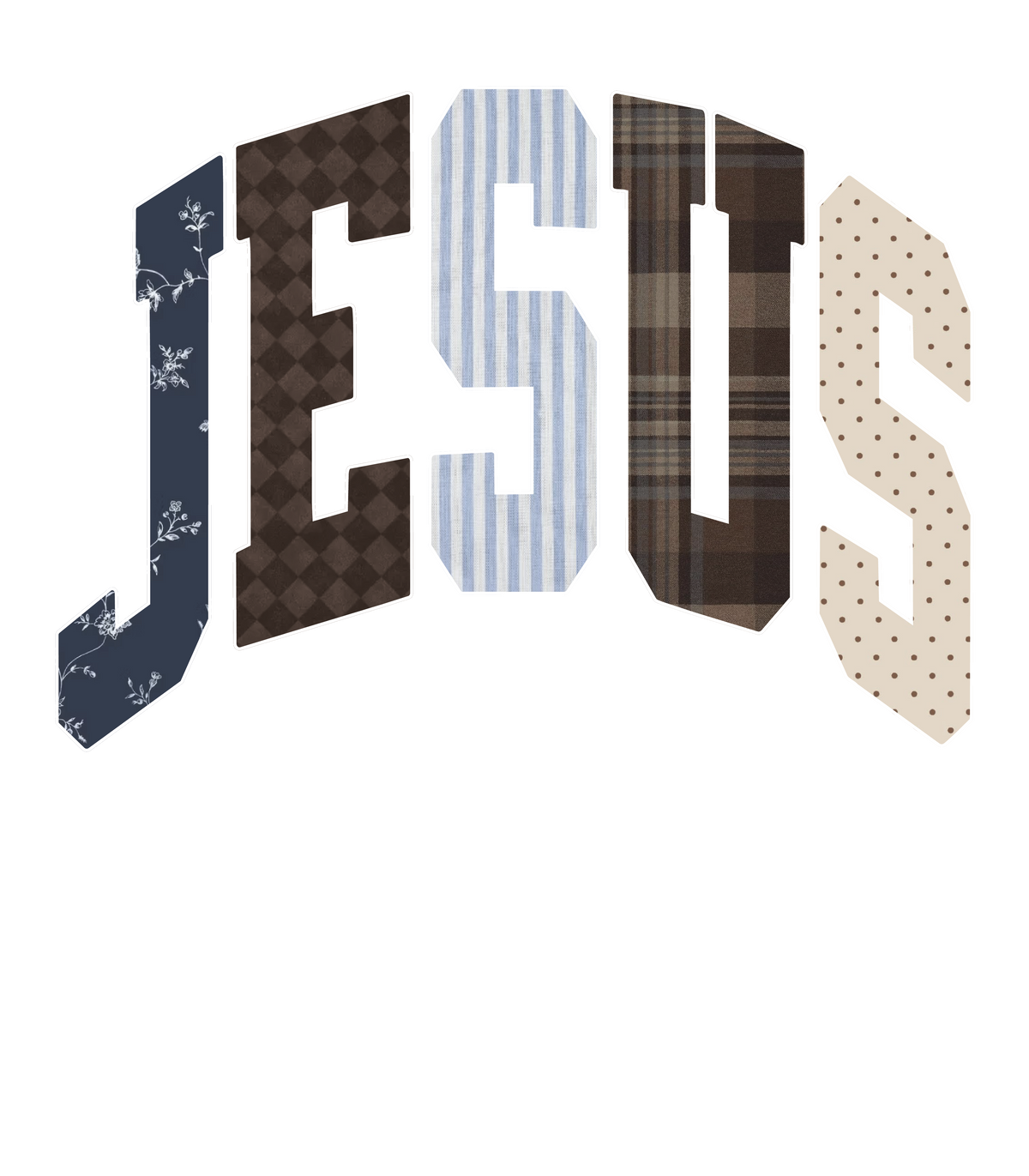 JESUS Tee or Crew Sweatshirt
