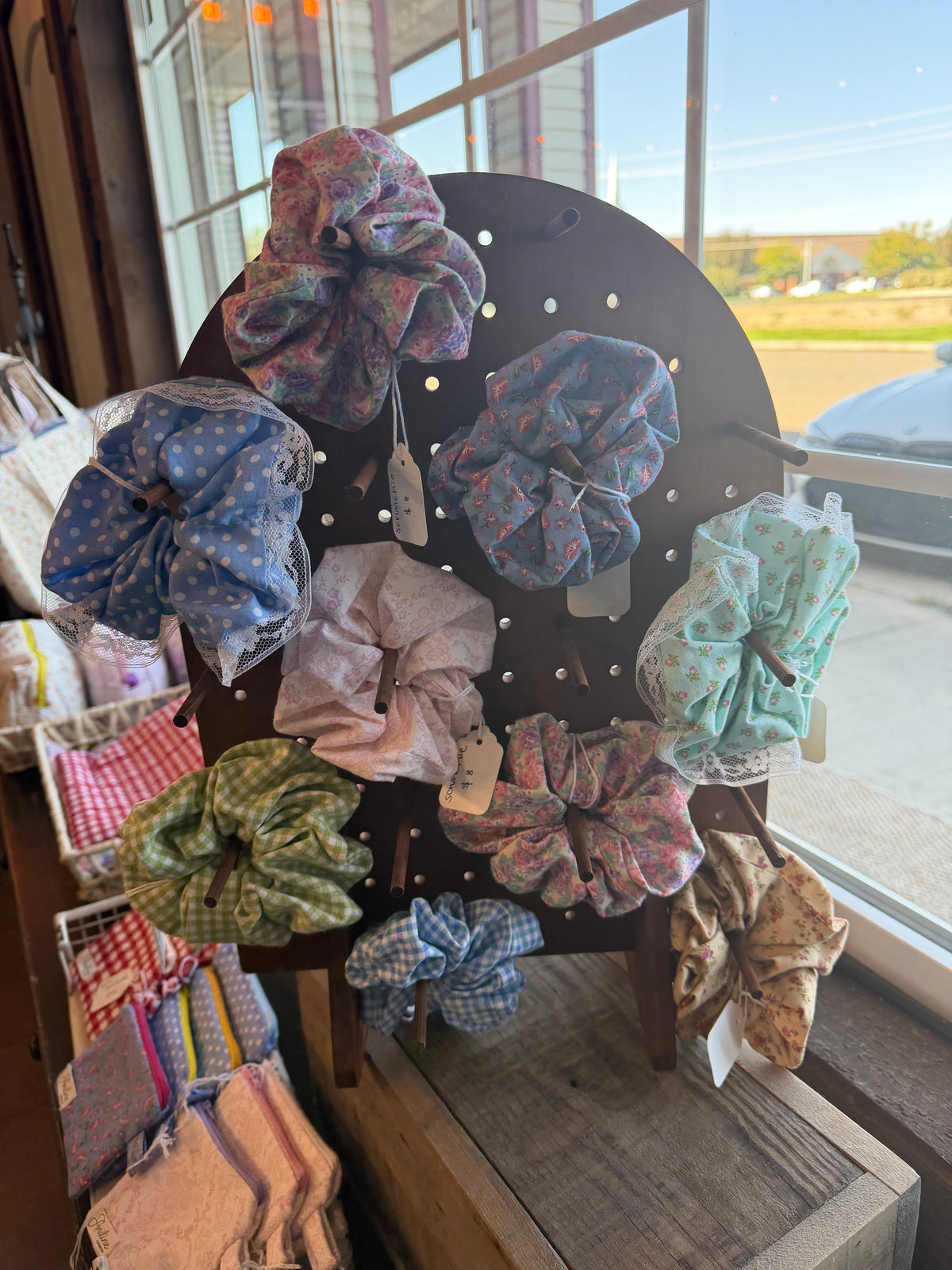 Aniline Assorted Hand-Made Scrunchies