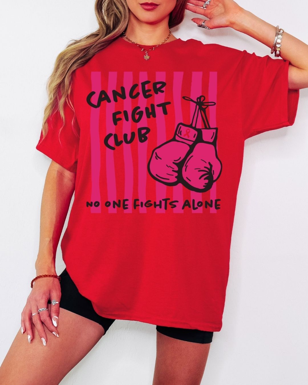 Cancer Fight Club Tee or Crew Sweatshirt