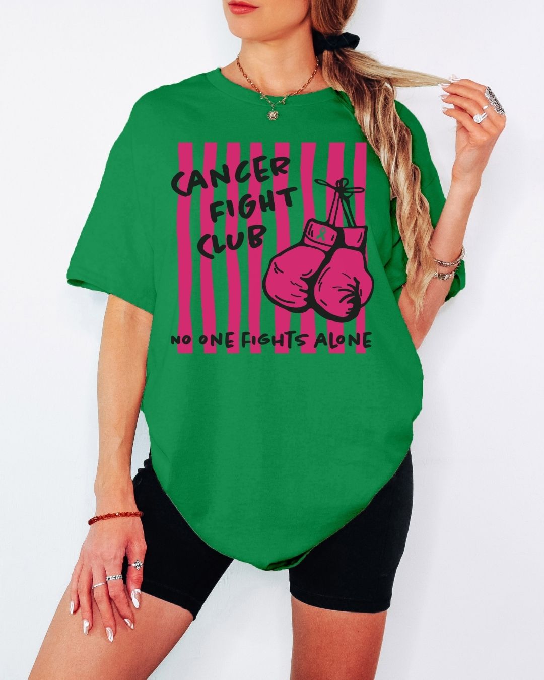 Cancer Fight Club Tee or Crew Sweatshirt