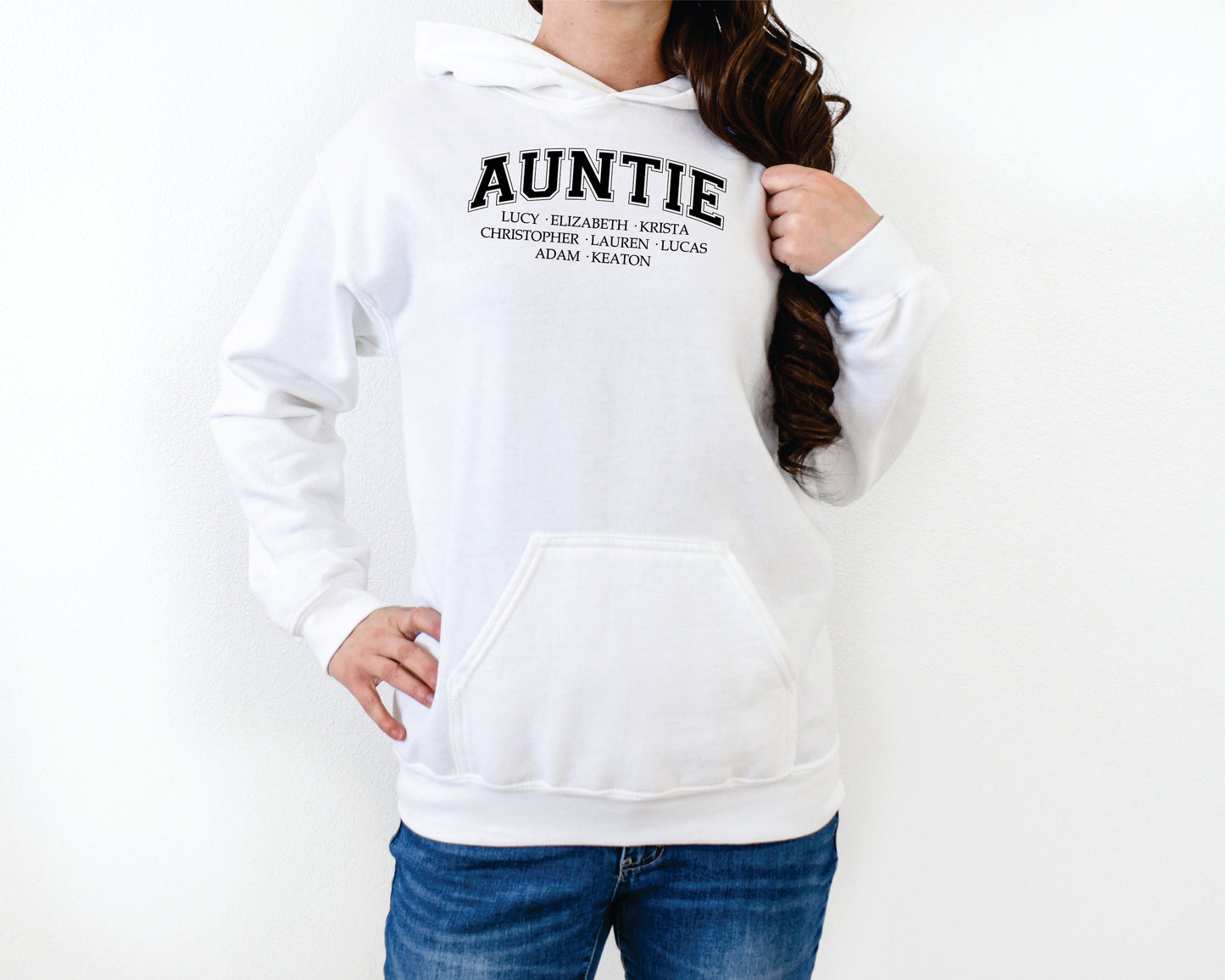 Custom Mom Collegiate Style Tees, Sweatshirts and Hoodies
