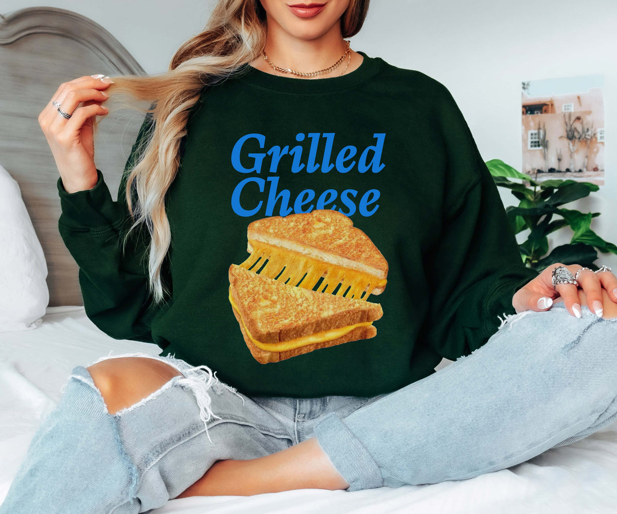 Grilled Cheese Tee or Crew Sweatshirt