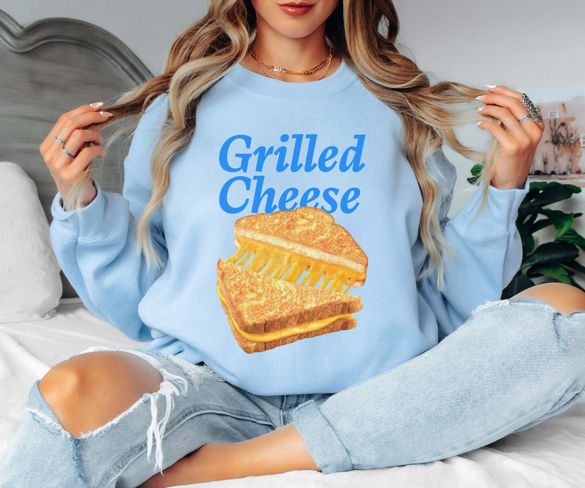 Grilled Cheese Tee or Crew Sweatshirt