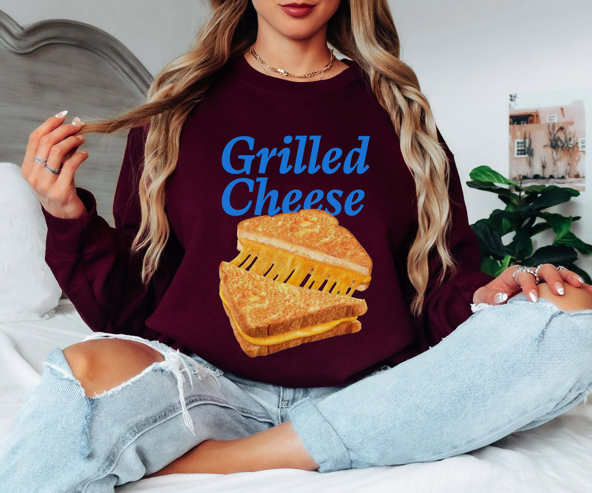 Grilled Cheese Tee or Crew Sweatshirt