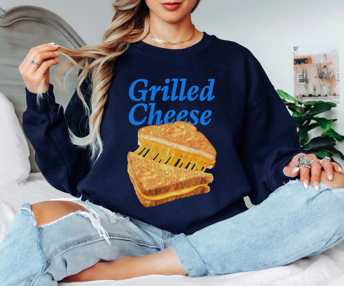 Grilled Cheese Tee or Crew Sweatshirt