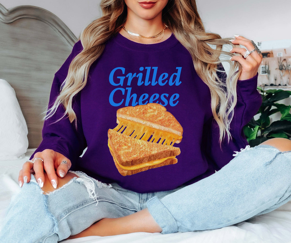 Grilled Cheese Tee or Crew Sweatshirt