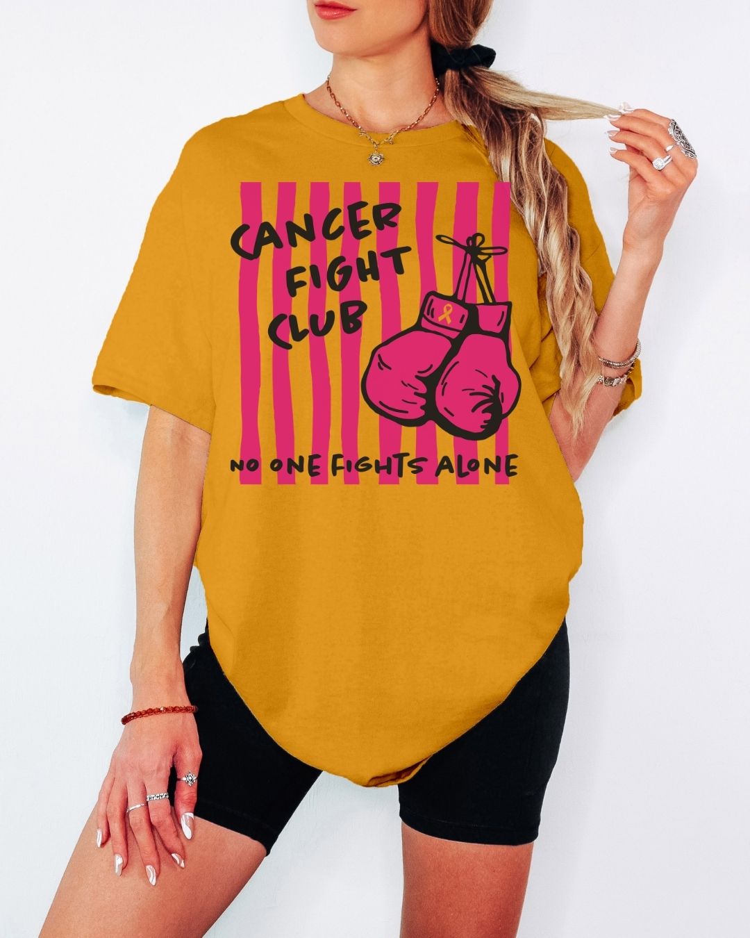 Cancer Fight Club Tee or Crew Sweatshirt
