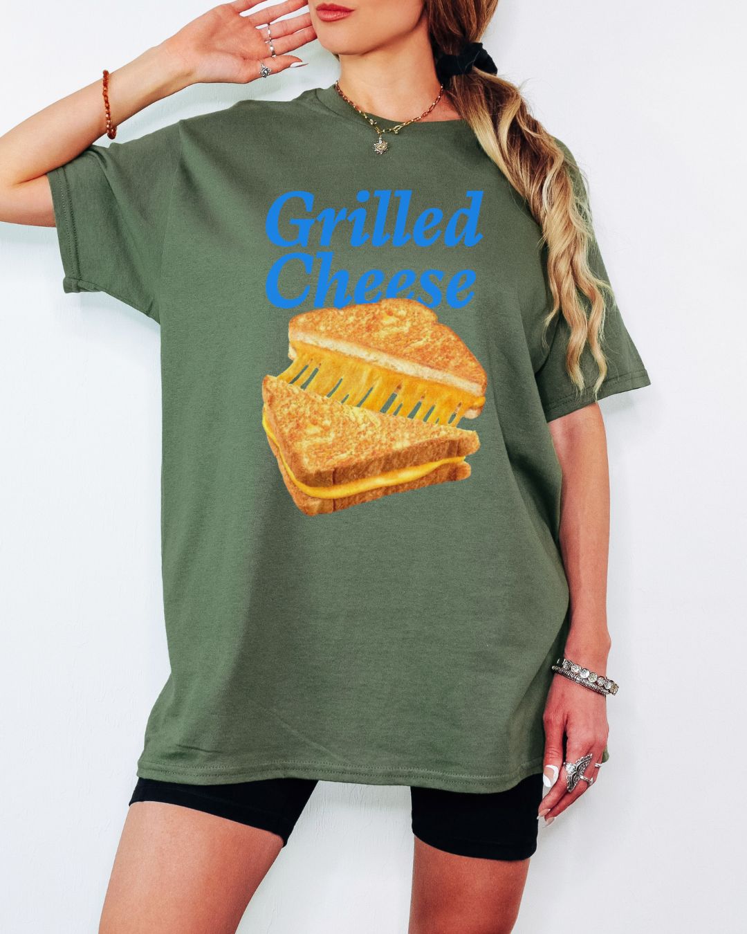 Grilled Cheese Tee or Crew Sweatshirt