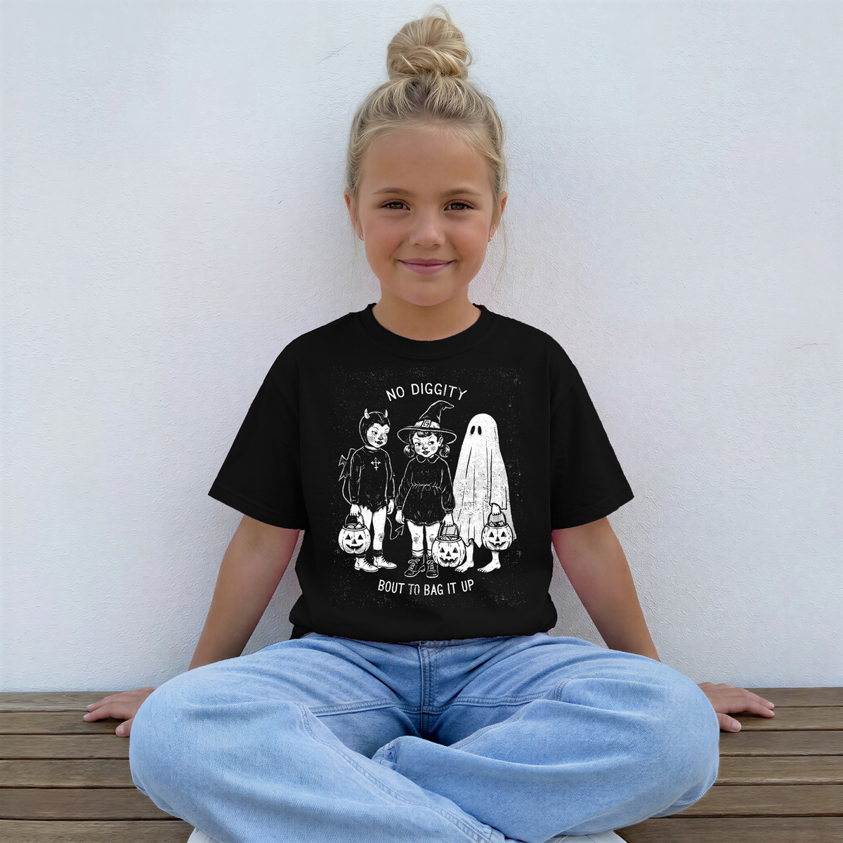 No Diggity Bout to Bag It Up Youth Tee