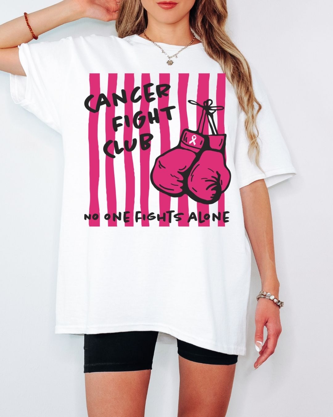 Cancer Fight Club Tee or Crew Sweatshirt