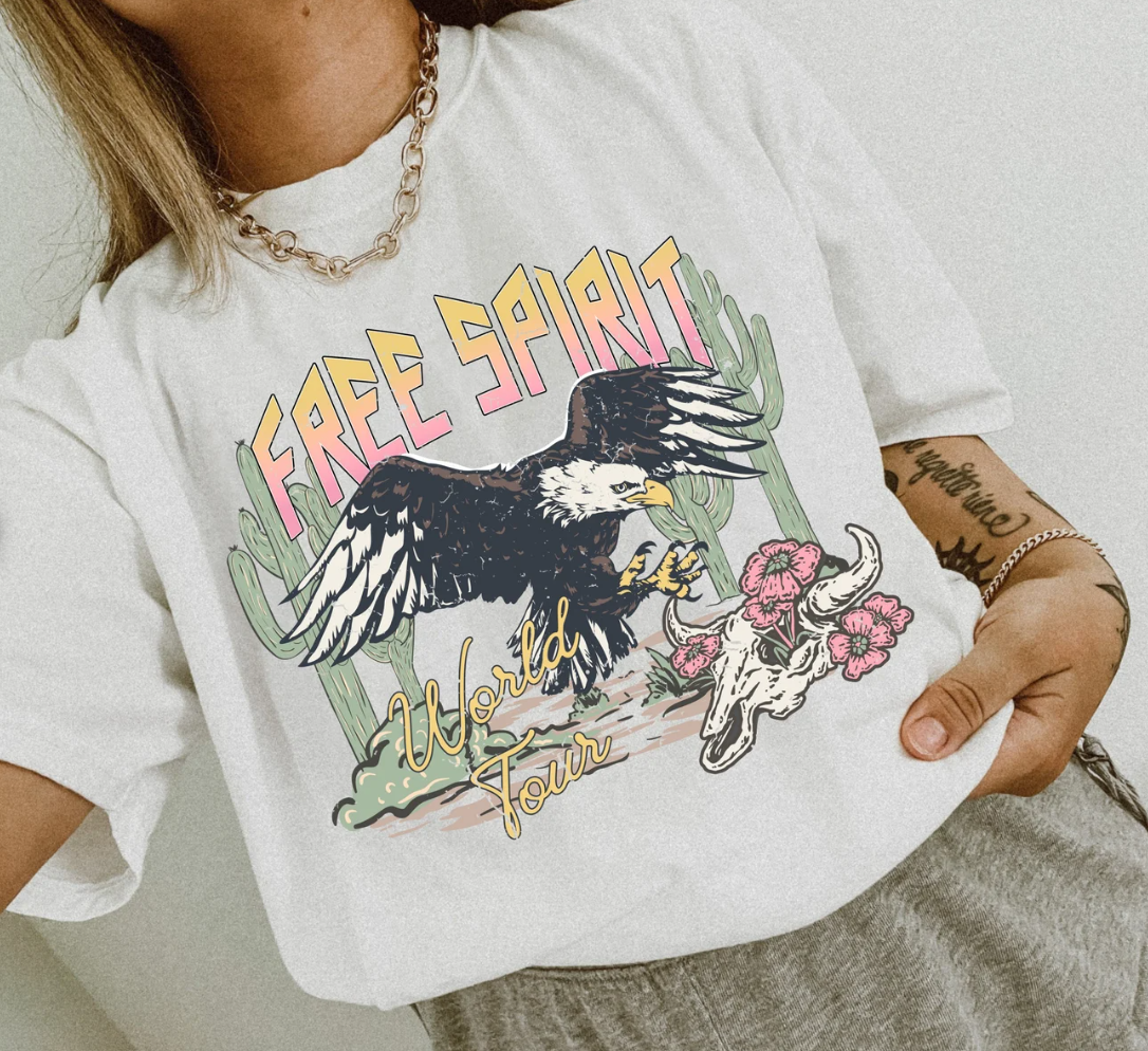 Free Spirit World Tour T-Shirt or Crew Sweatshirt