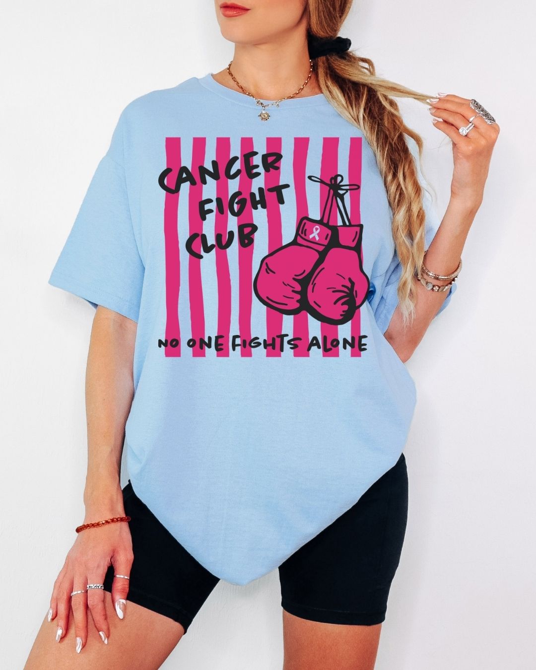 Cancer Fight Club Tee or Crew Sweatshirt