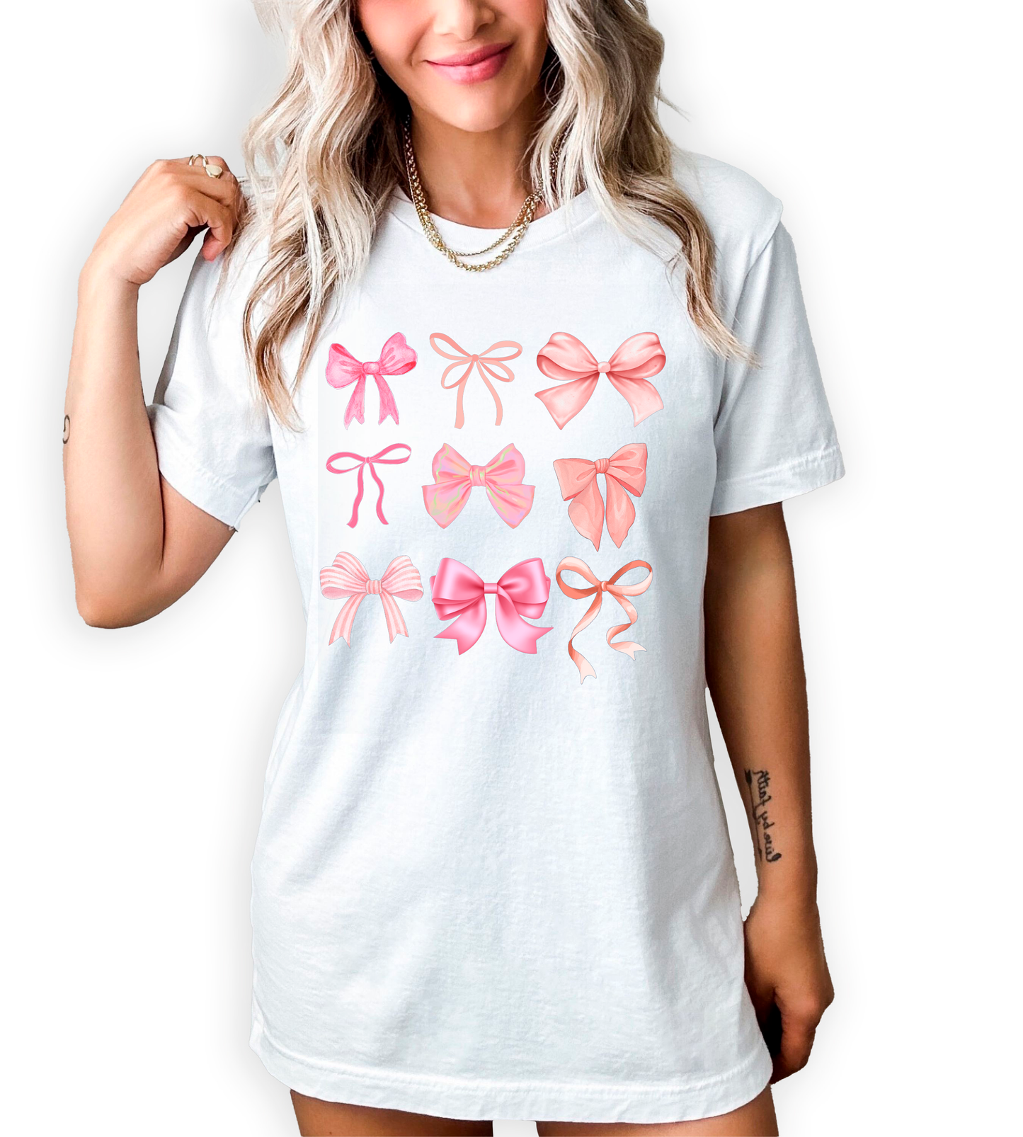 9 Bows T-Shirt or Crew Sweatshirt