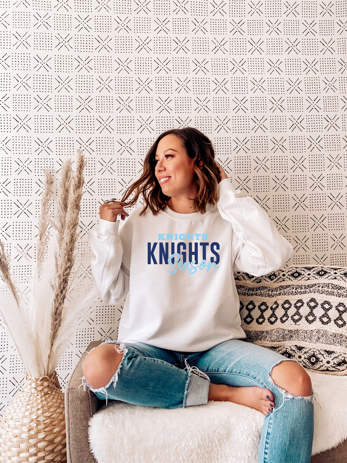 Custom Sport Season Crew Sweatshirts
