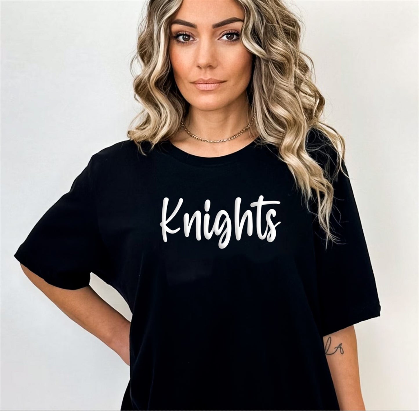 Custom Team Puff Print Tees