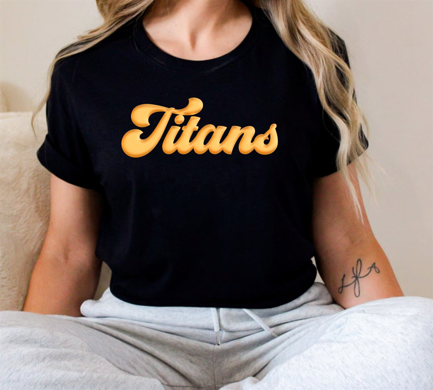 Custom Team Puff Print Tees