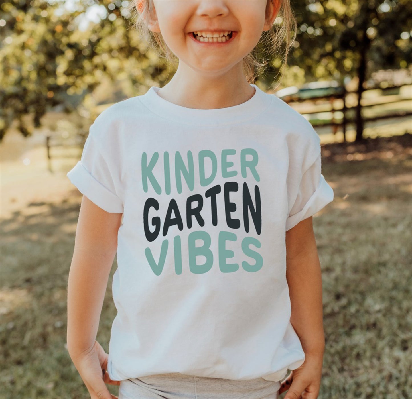 Custom Kids School Vibes Tees