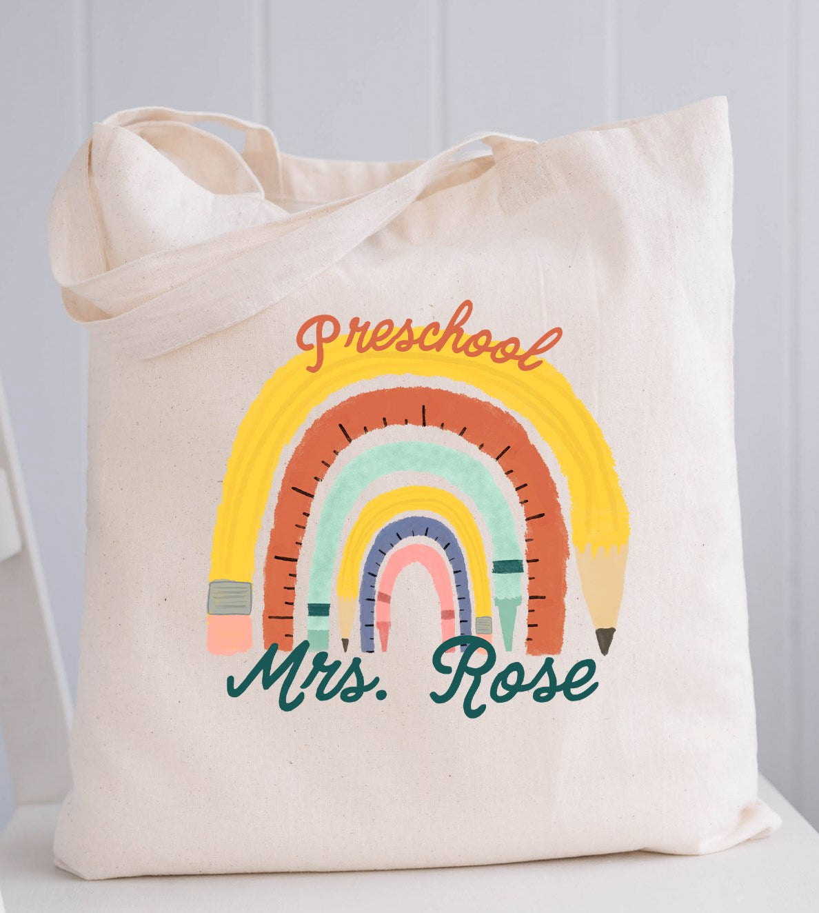 Customizable Teacher Totes