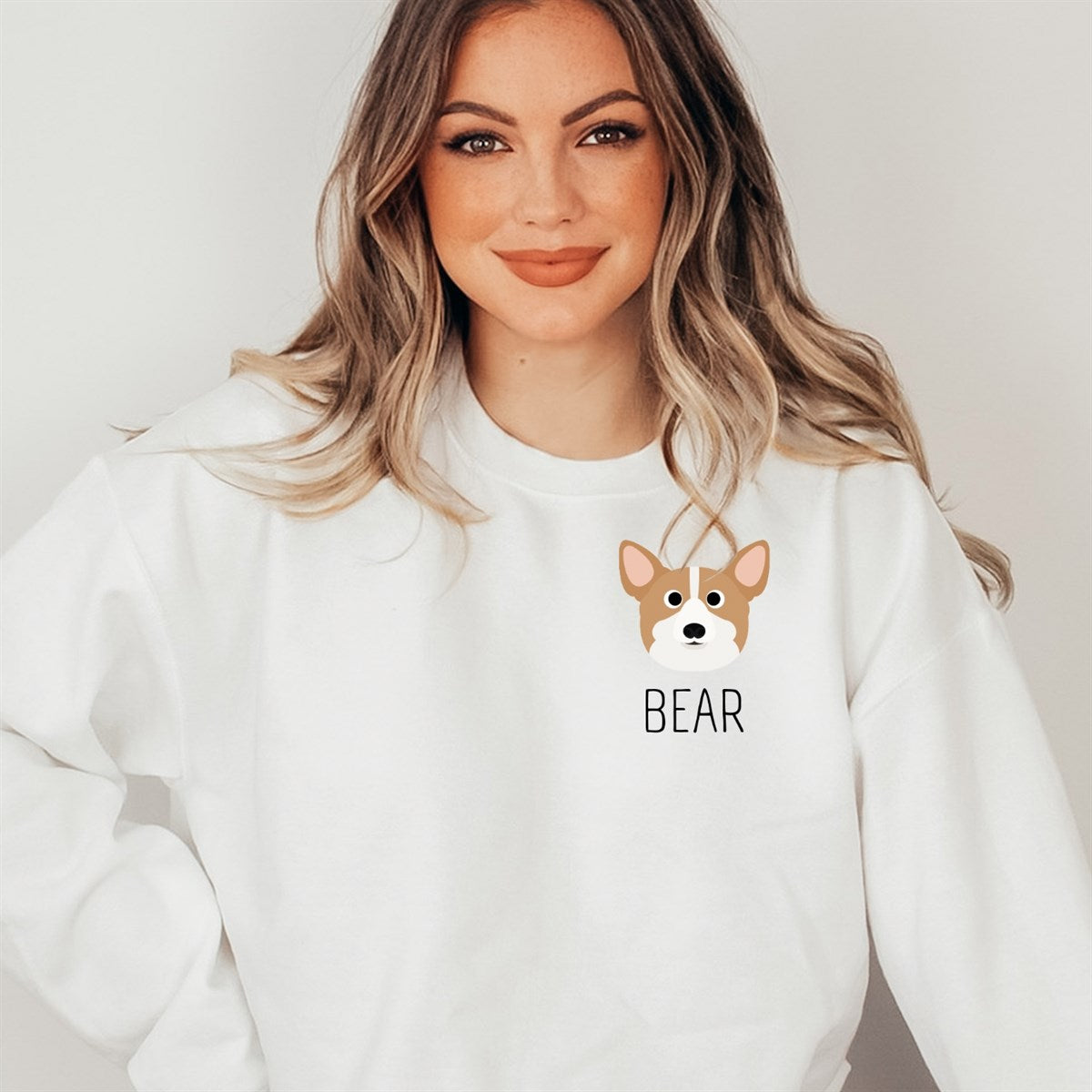 Custom Dog Mom T-Shirt or Crew Sweatshirt