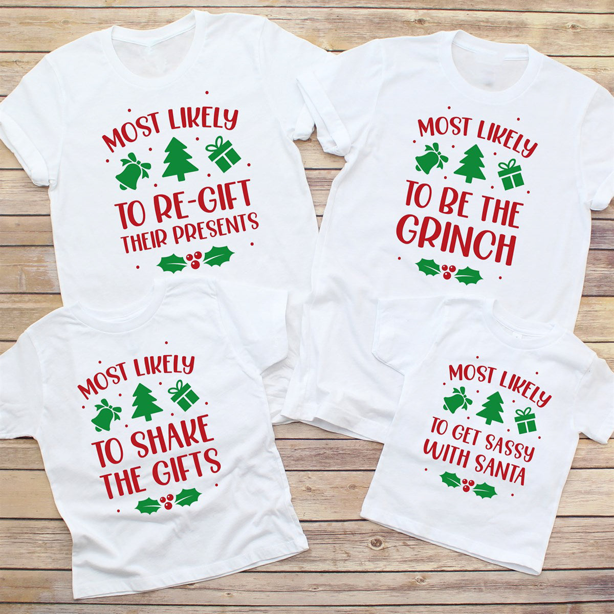 Fun Family Most Likely To Holiday Tees | Adult & Youth
