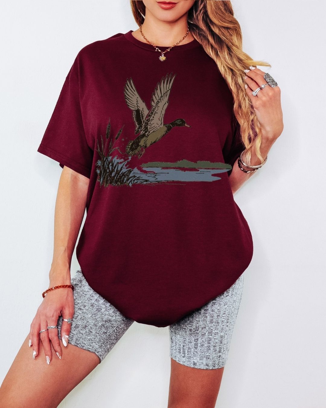Tee - Burgundy