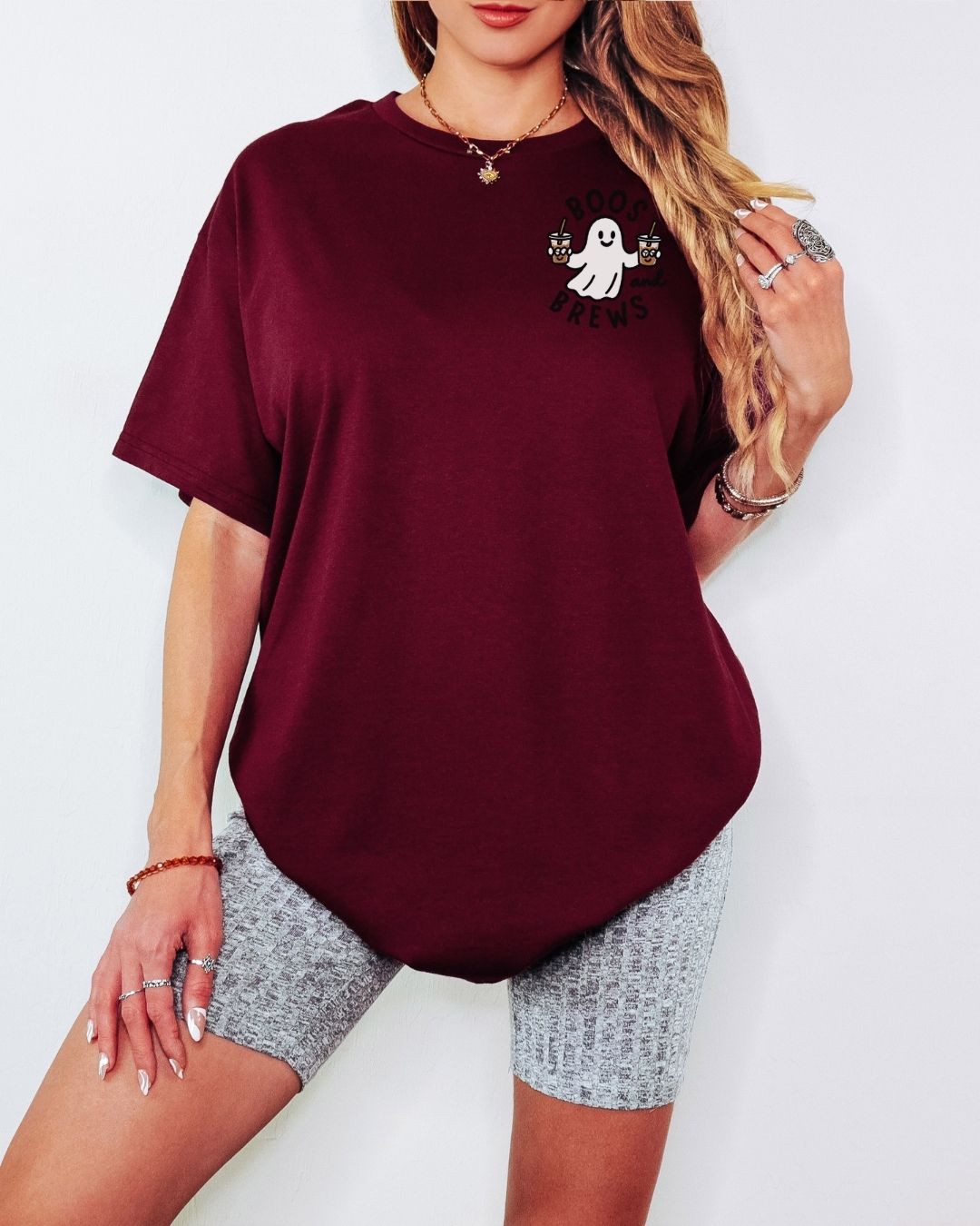 Tee - Burgundy