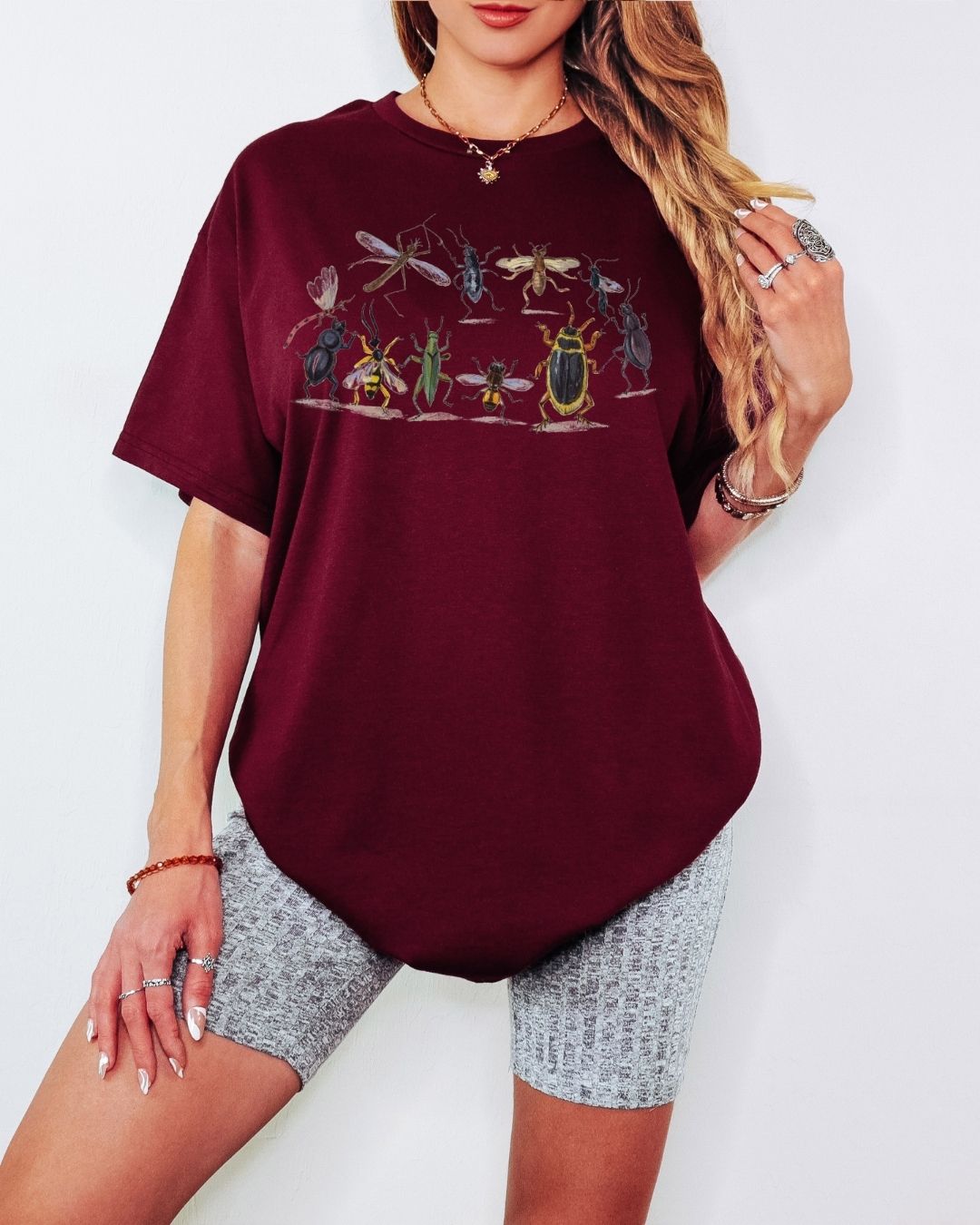 Tee - Burgundy