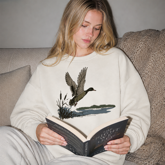 Mallard Duck Tee or Crew Sweatshirt