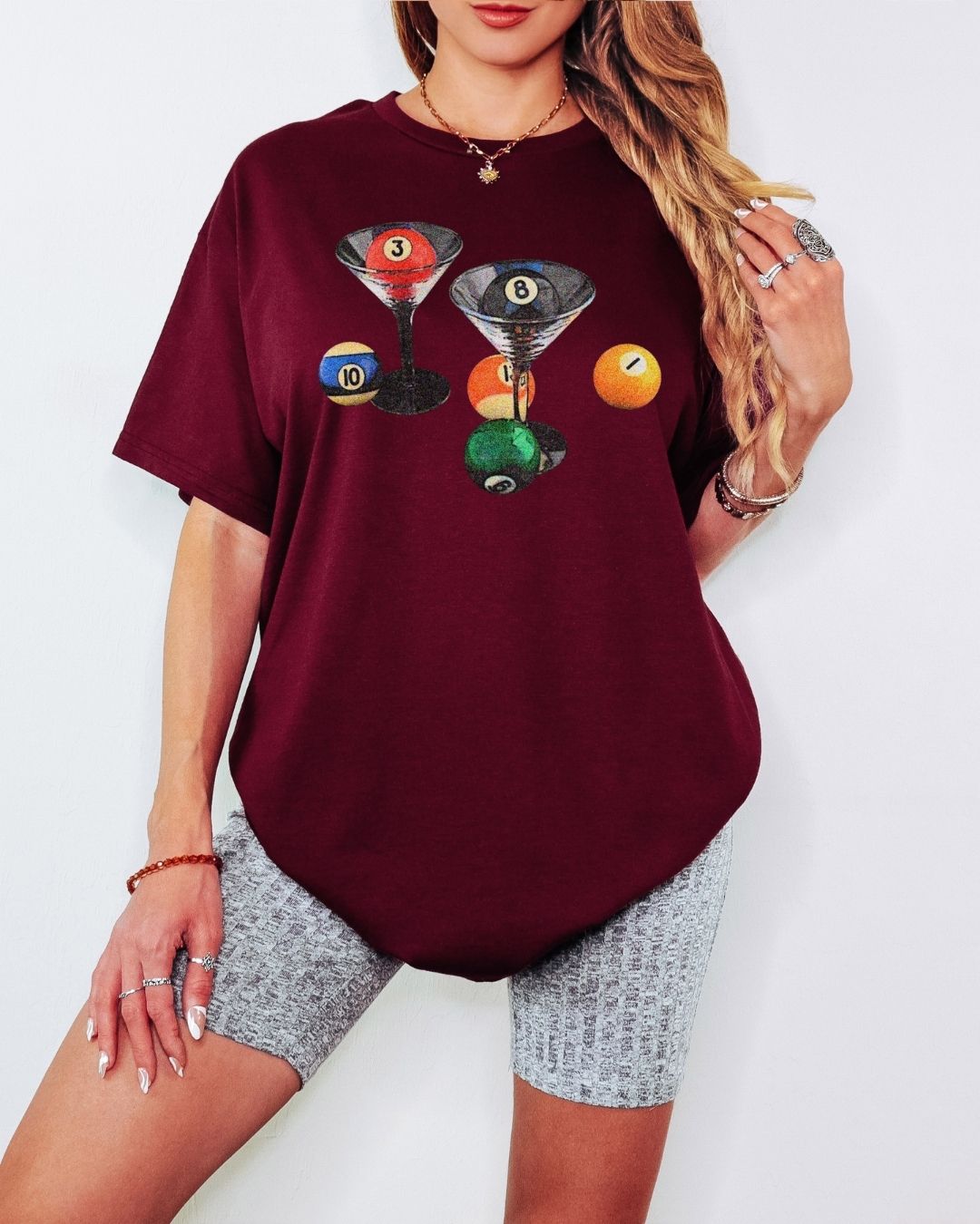 Tee - Burgundy