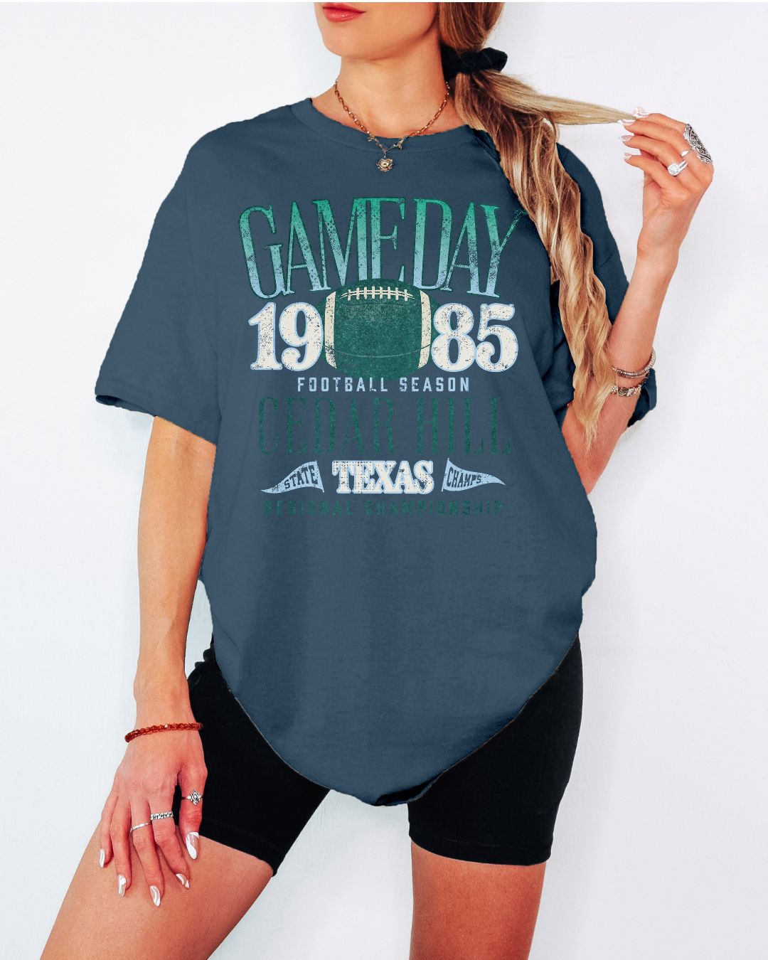 Tee - Indigo Blue