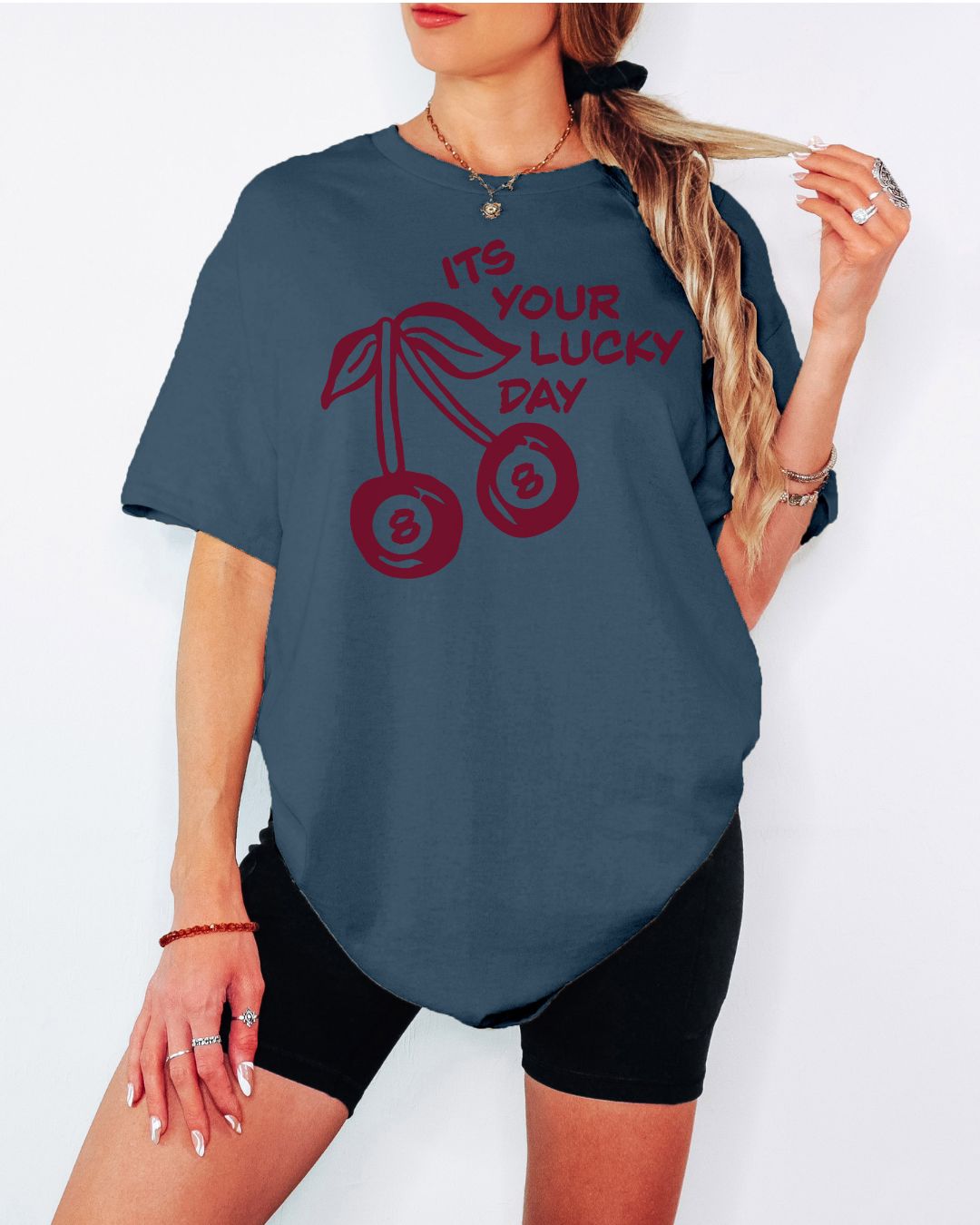 Tee - Indigo Blue