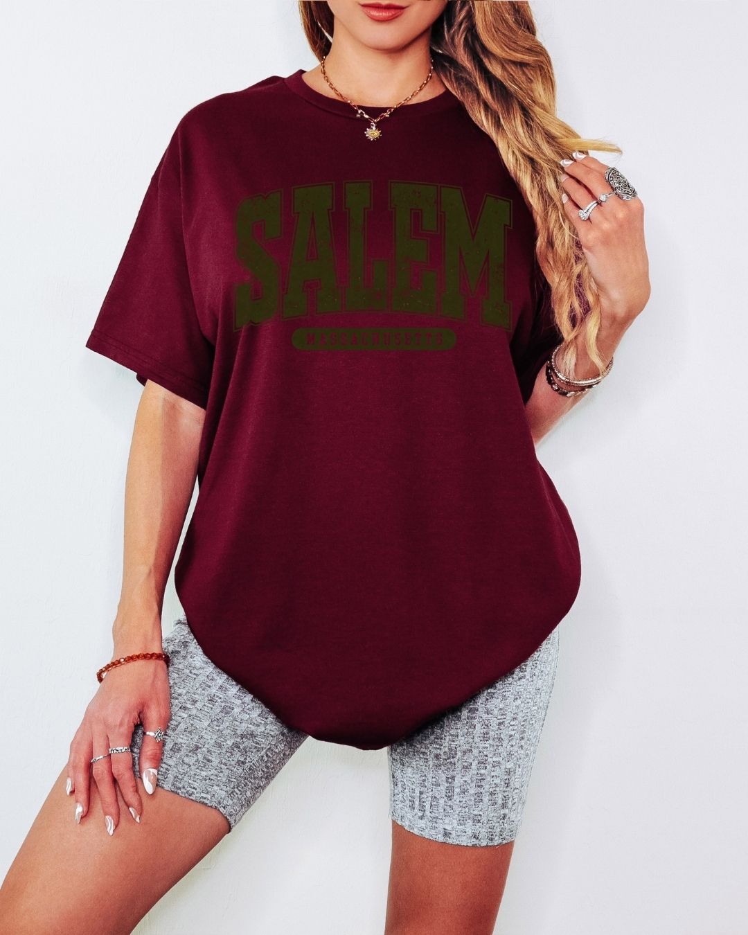 Tee - Burgundy