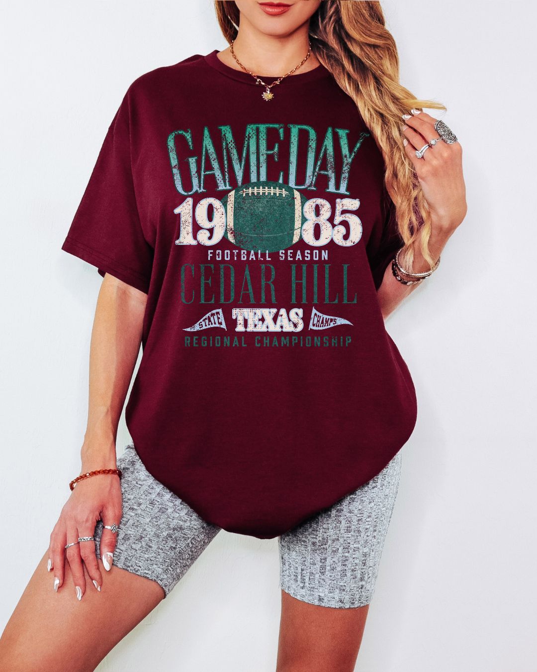 Tee - Burgundy