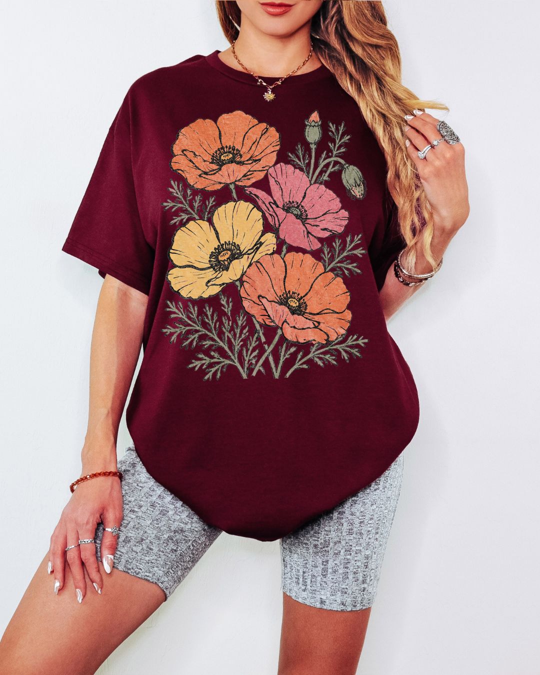 Tee - Burgundy