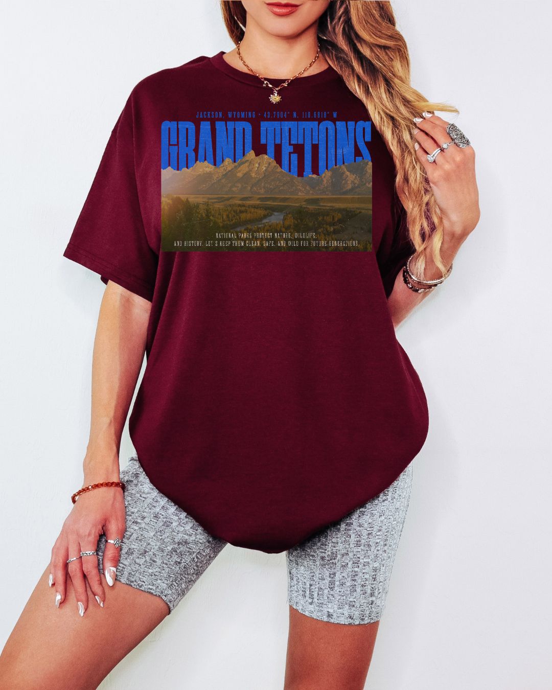 Tee - Burgundy