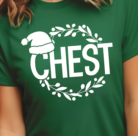 Hilarious Chestnuts Holiday Couples Tees