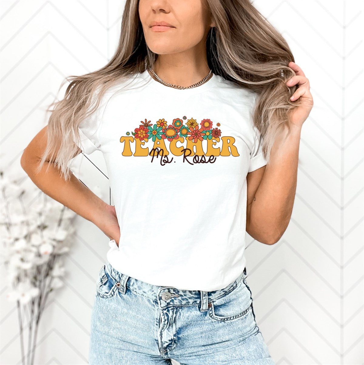 Custom Groovy Teacher Tees