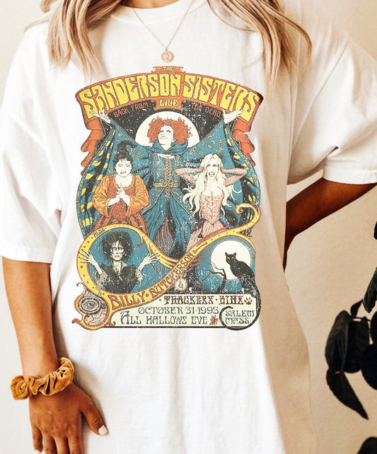 *The Sanderson Sisters Live T-Shirt or Crew Sweatshirt