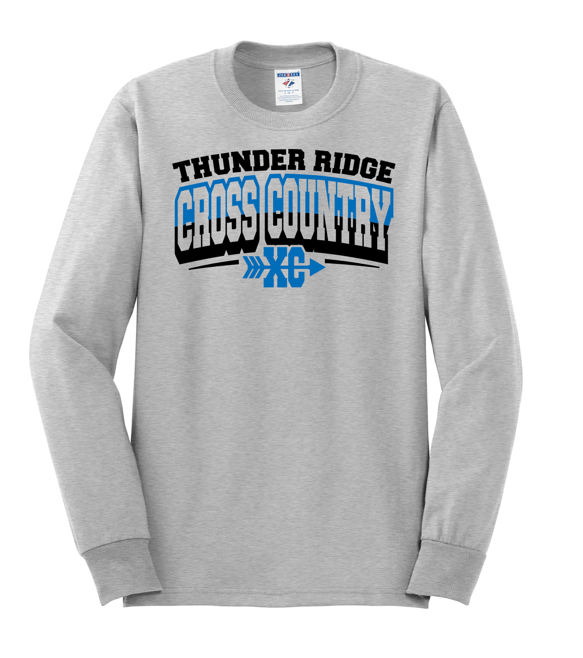 Titans Cross Country Long Sleeve Performance Tee