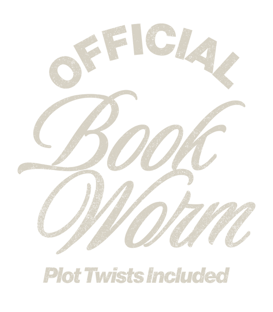 Official Book Worm Tee or Crew Sweatshirt