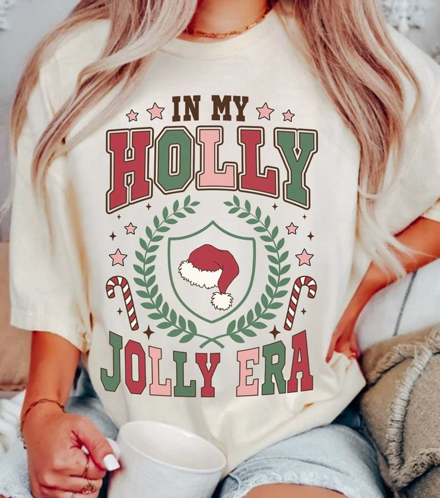 In My Holly Jolly Era Tee