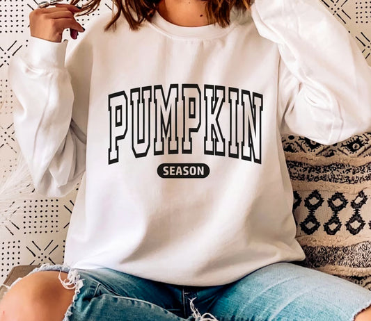 Pumpkin Season T-Shirt or Crew Sweatshirt