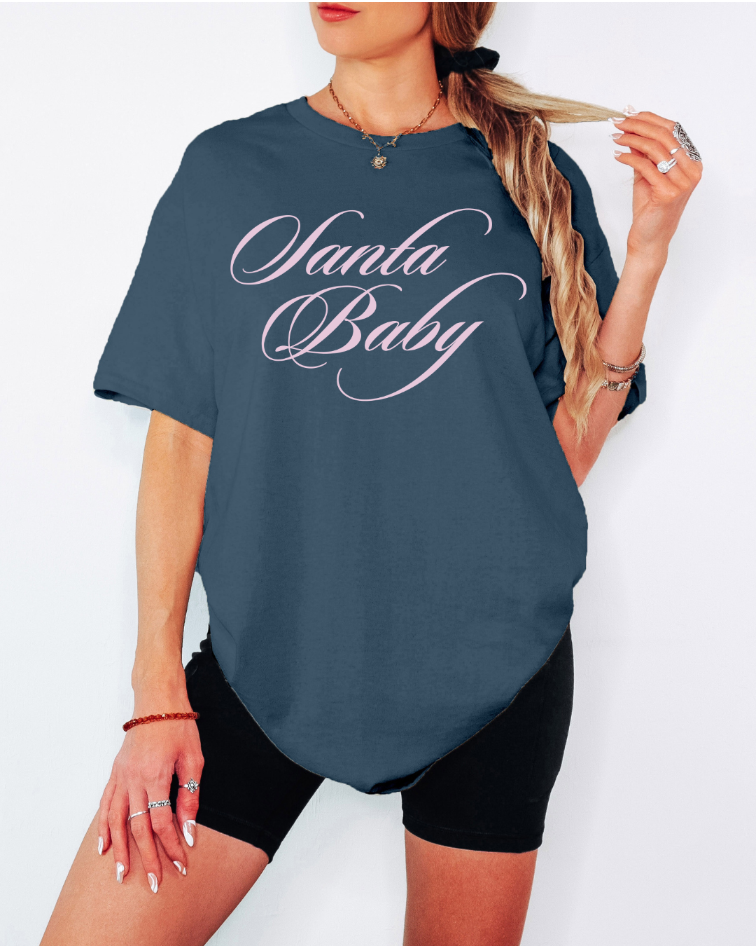 Santa Baby Tee or Crew Sweatshirt