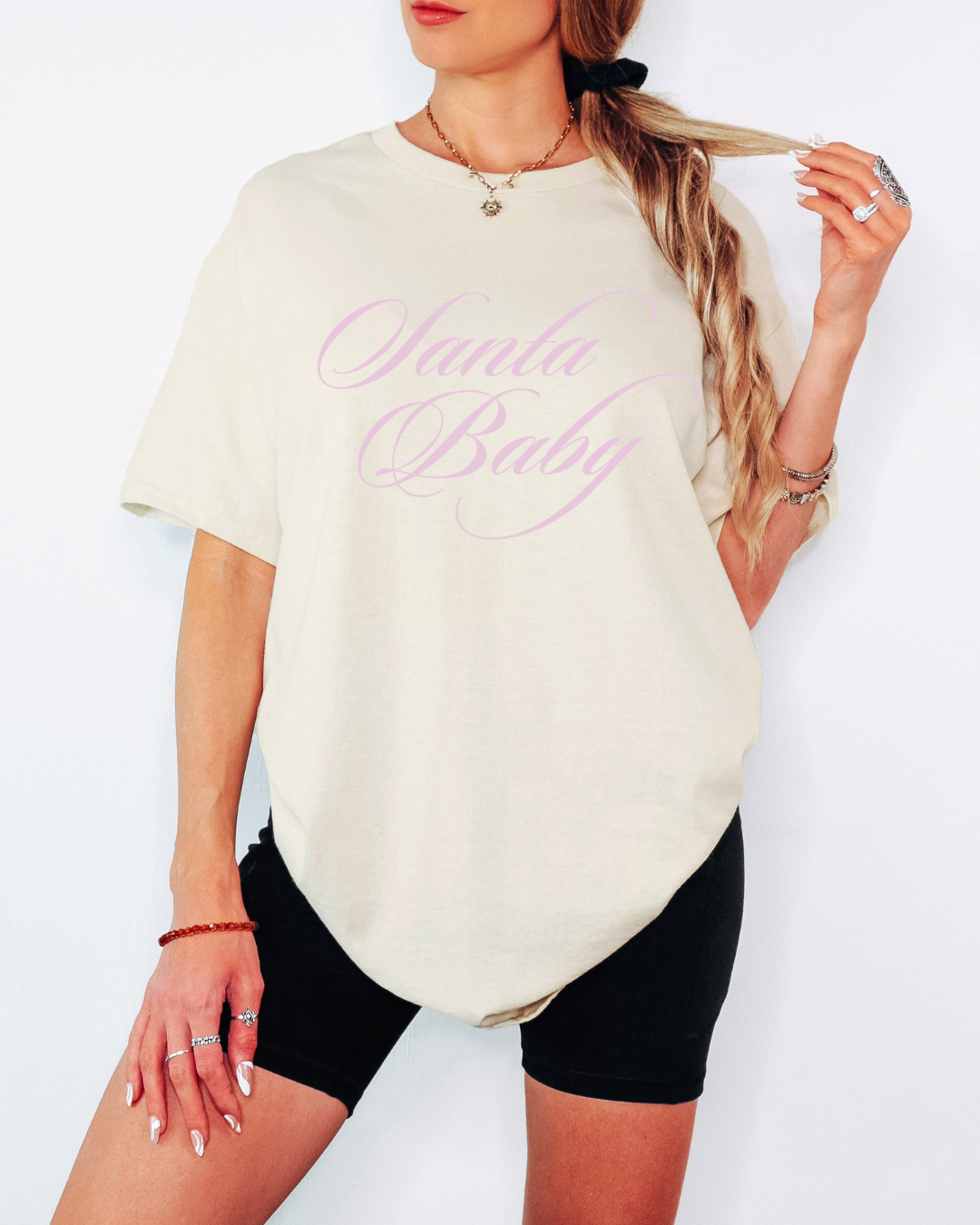 Santa Baby Tee or Crew Sweatshirt