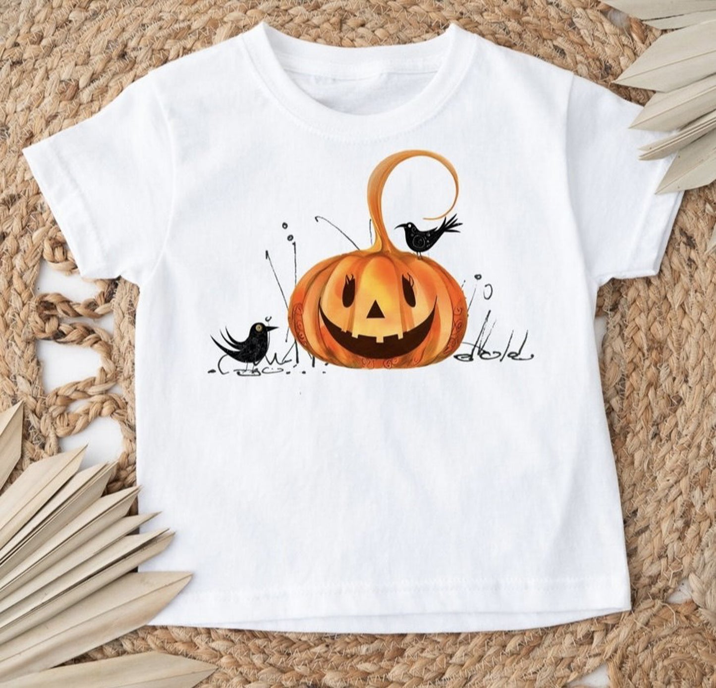 Jack-O-Lantern & Blackbirds Tee