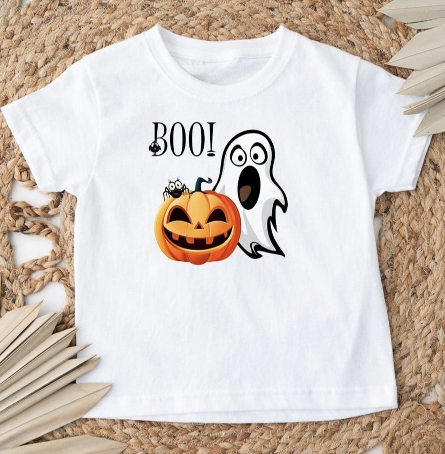 Boo! Ghost & Jack-O-Lantern Tee