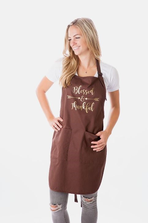Blessed & Thankful Apron