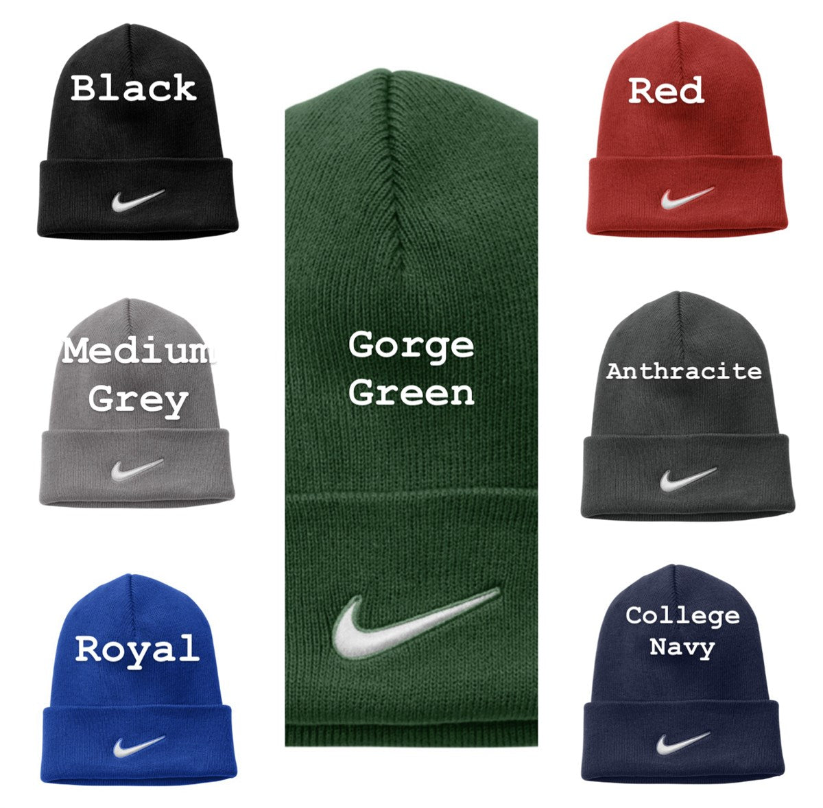 Custom Embroidered Nike Beanie