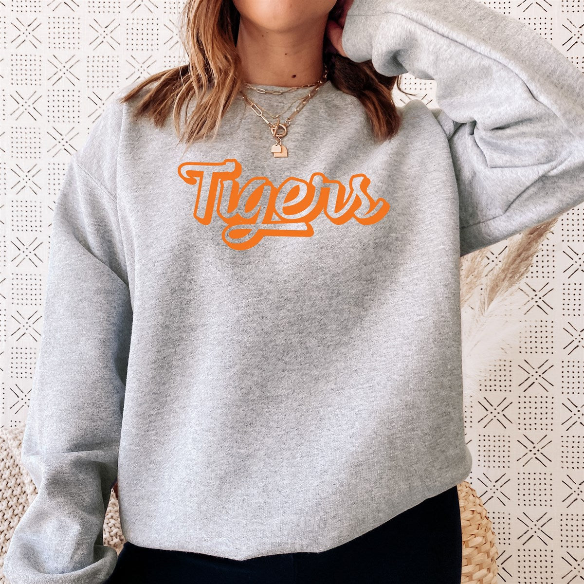 Custom Bold Simple Crew Sweatshirts